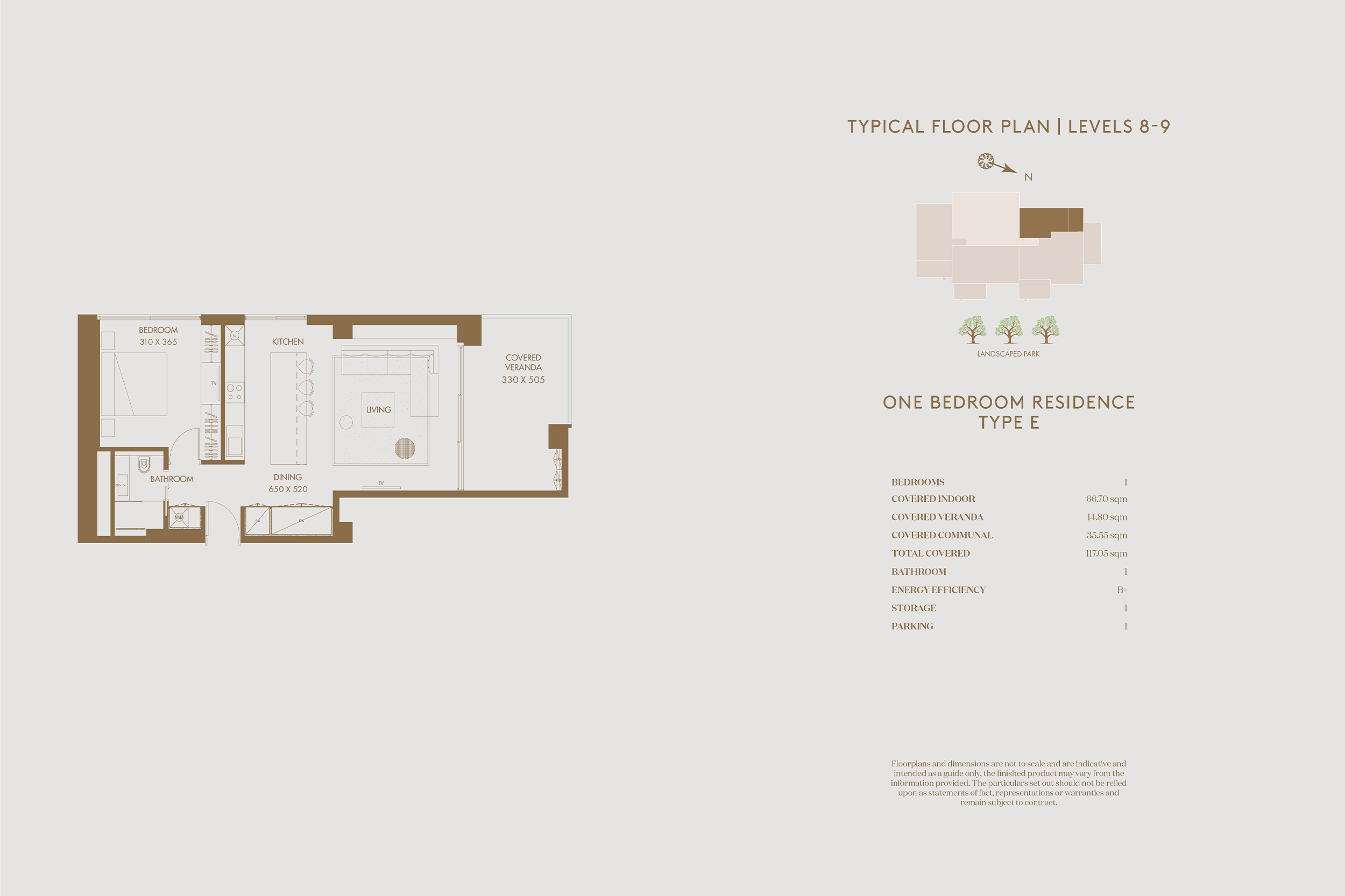 One Bedroom Residences