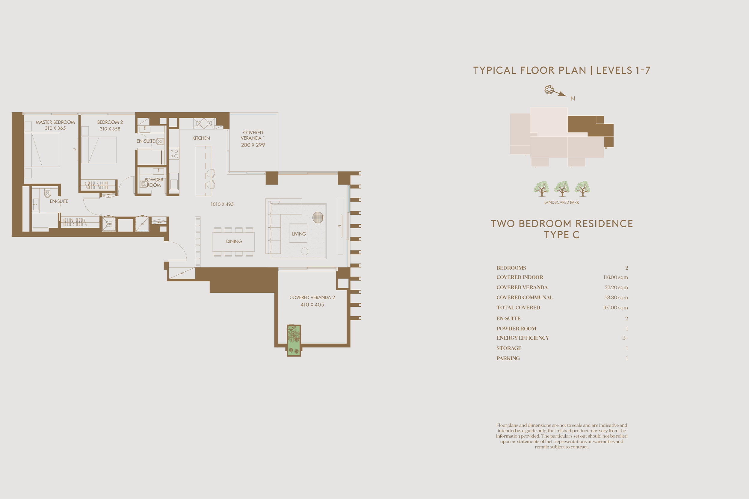 Two Bedroom Residences 